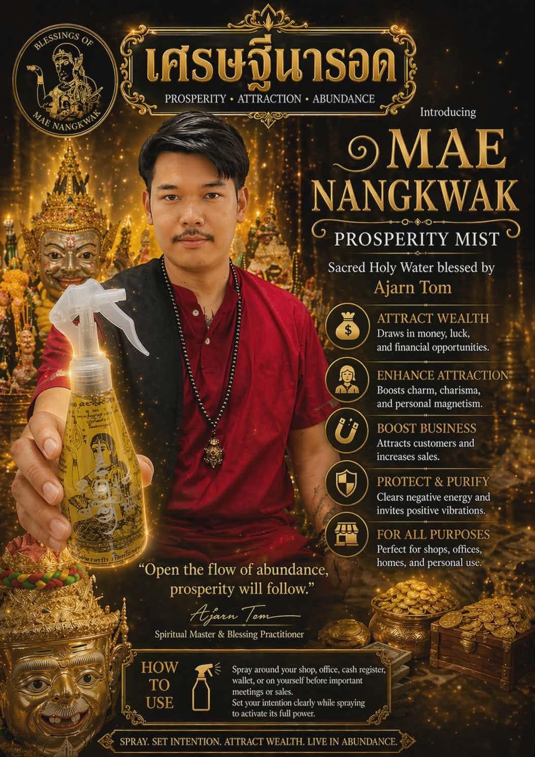 AJ TOM MAE NANG KWAK PROSPERITY MIST